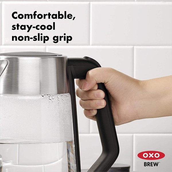 オクソー ブリュー コードレス ガラス電気ケトル OXO 電気ヤカン 湯沸かし器