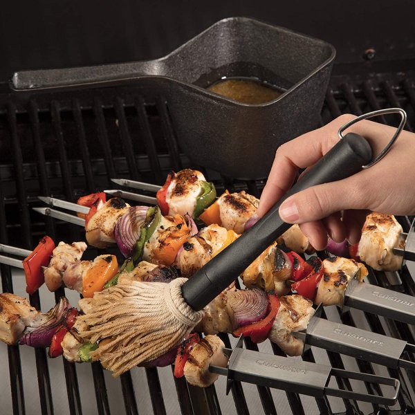 クイジナート キャストアイロン製 バスティングポット&ブラシ Cuisinart CBP-300