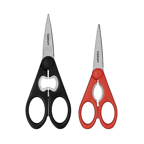クイジナート シアーズ 2個セット Cuisinart C77-2PSHR8B7R キッチンバサミ
