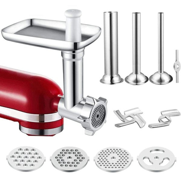 フードミートグラインダーアアタッチメント iVict スタンドミキサー用 KitchenAid キッチンエイド対応