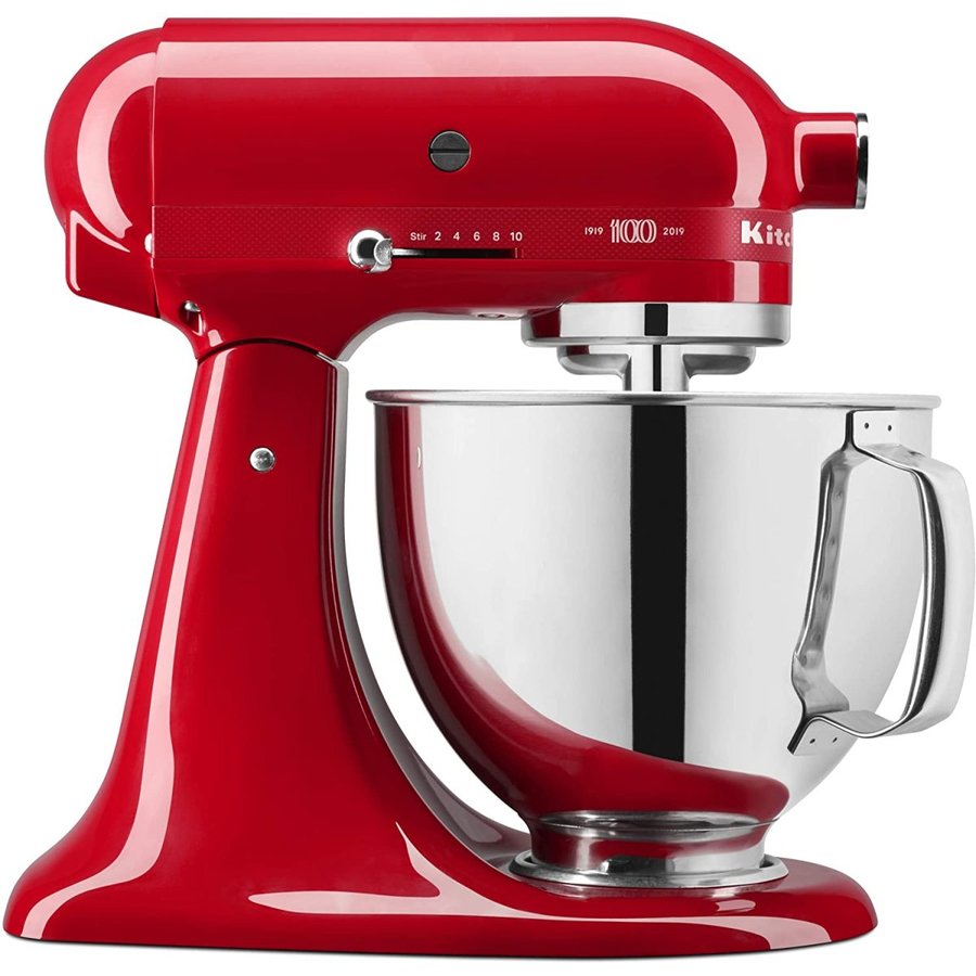 キッチンエイドスタンドミキサー 100年限定版ミキサー KitchenAid KSM180QHSD パッションレッド