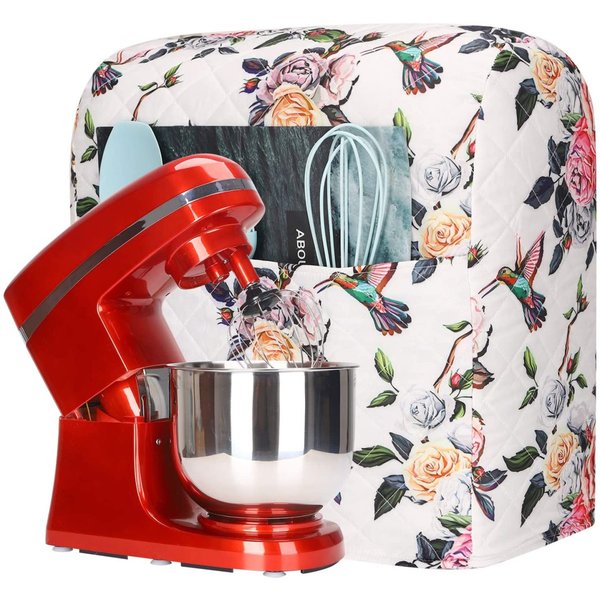 CEMGYIUK ミキサーダストカバー KitchenAid キッチンエイド対応 ローズプリント