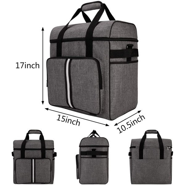 BAGLHER ミキサージッパー保管バッグ グレー KitchenAid キッチンエイドスタンドミキサー専用