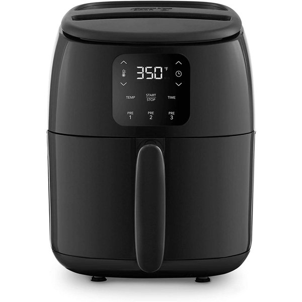ダッシュ タスティクリスプ デジタルエアフライヤー ブラック 2.5L Dash ノンフライヤー