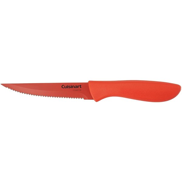 クイジナート セラミックコーティングステーキナイフ6点セット Cuisinart C55-6PCSR レッド