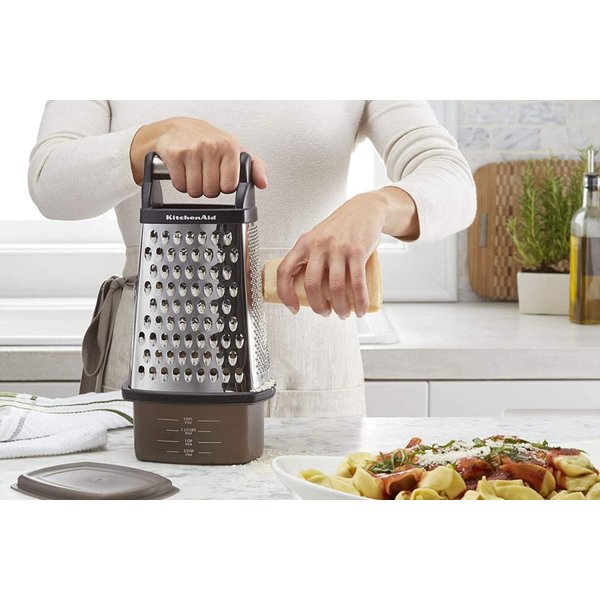 キッチンエイド 4面 ステンレス製ボックスグレーター ブラック KitchenAid おろし器