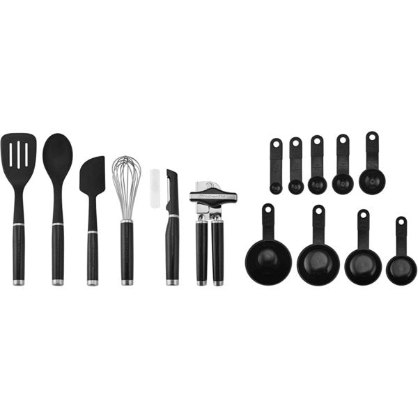キッチンエイド クラシックツール&ガジェットセット 15ピース ブラック KitchenAid