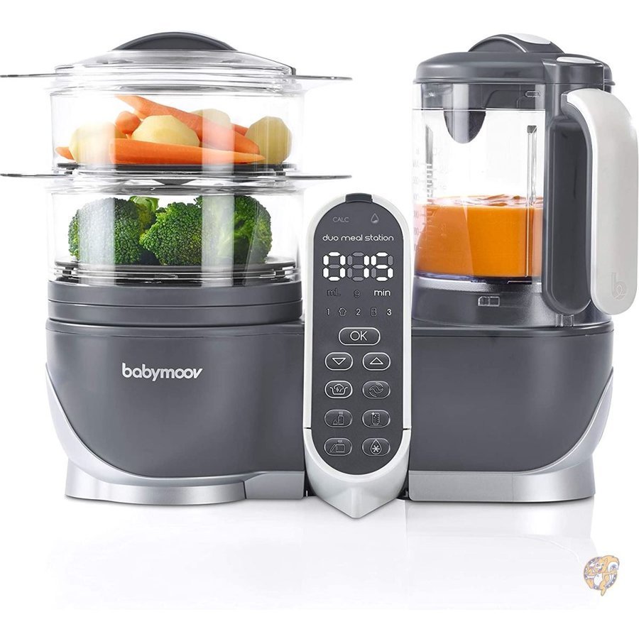 Duo Meal Station Babymoov フードプロセッサー スチームクッカー ベビーピューレ 簡単離乳食作り