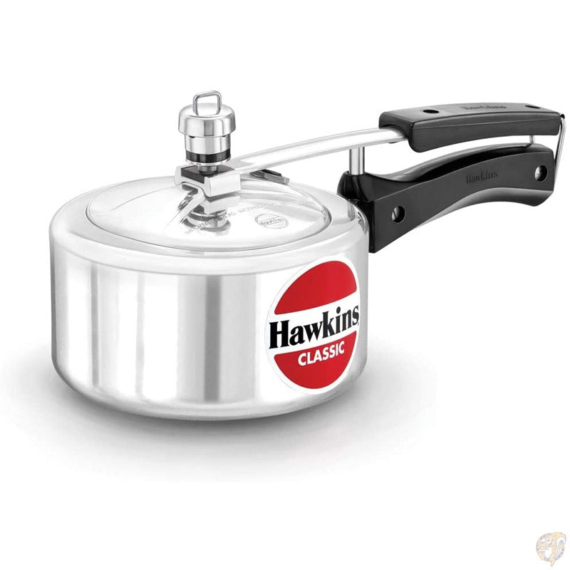 HAWKINS Classic CL15 1.5リットル 新改良型アルミニウム圧力鍋 ホーキンス圧力鍋