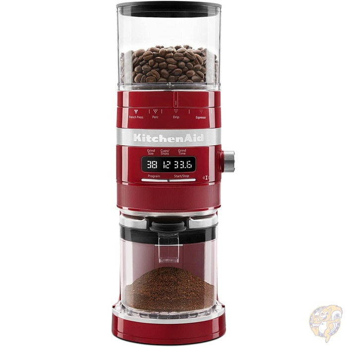 キッチンエイド KitchenAid KCG8433 バーコーヒー グラインダー エンパイアレッド