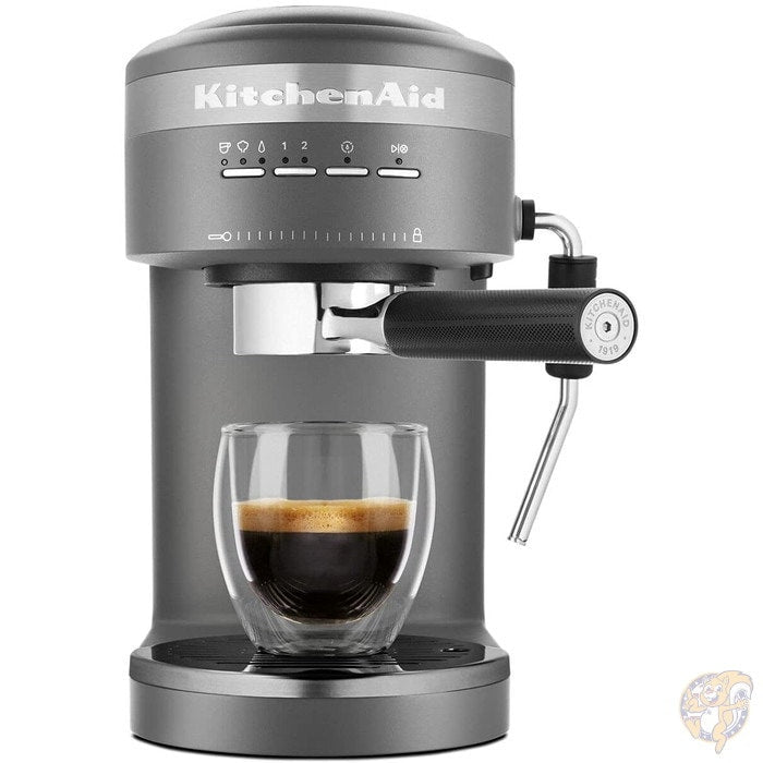 キッチンエイド KitchenAid KES6403DG セミオートマチック エスプレッソマシン マットチャコールグレイ