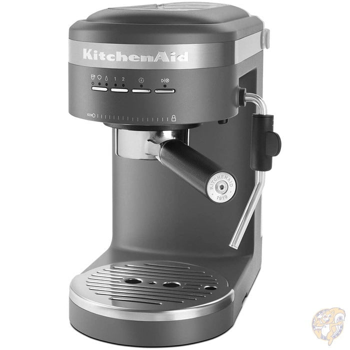 キッチンエイド KitchenAid KES6403DG セミオートマチック エスプレッソマシン マットチャコールグレイ
