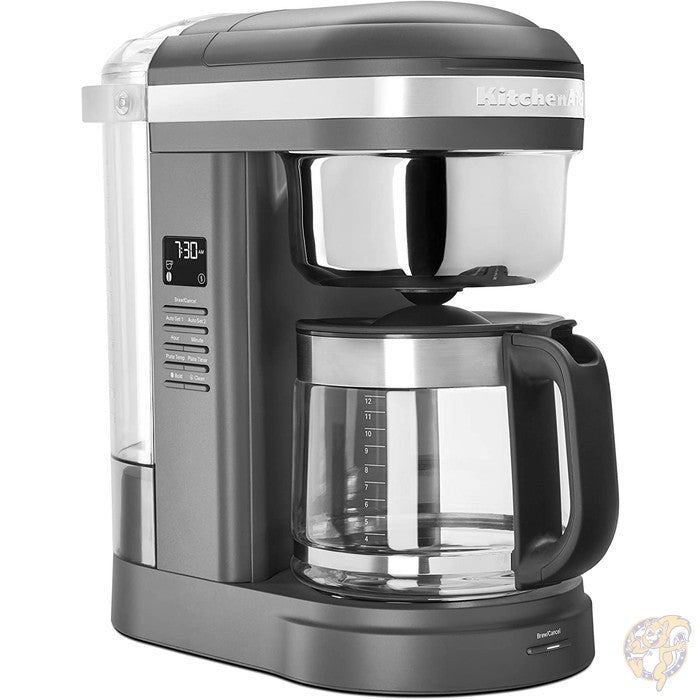 キッチンエイド KitchenAid KCM1209DG ドリップ コーヒーメーカー 12カップ マットグレイ