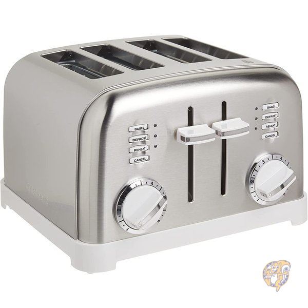 クイジナート メタルクラシックスタンドタイプ4枚トースター Cuisinart CPT-180WP1 ホワイト