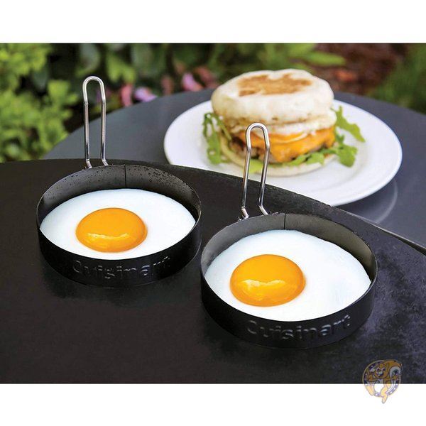 クイジナート 鉄板リング4点セット(約10cm&15cm&20cm) Cuisinart CGR-400