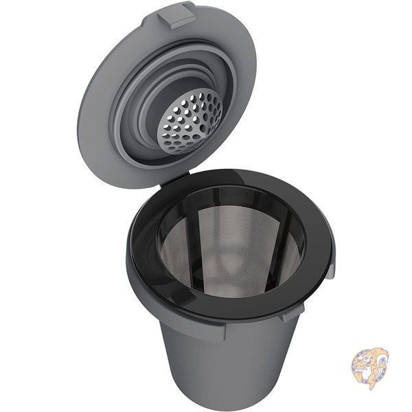 クイジナート ホームバリスタ再利用可能フィルターカップ Cuisinart グレイ