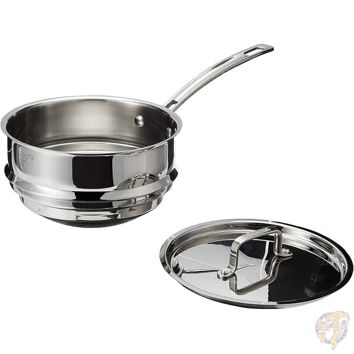 クイジナート Cuisinart マルチクラッド プロ ステンレス ユニバーサル スチーマー 蒸し器 蓋付き