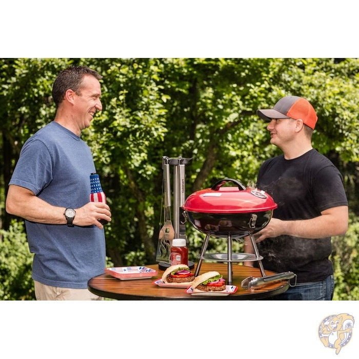 クイジナート 35.5cmポータブルグリル Cuisinart CCG190RB レッド