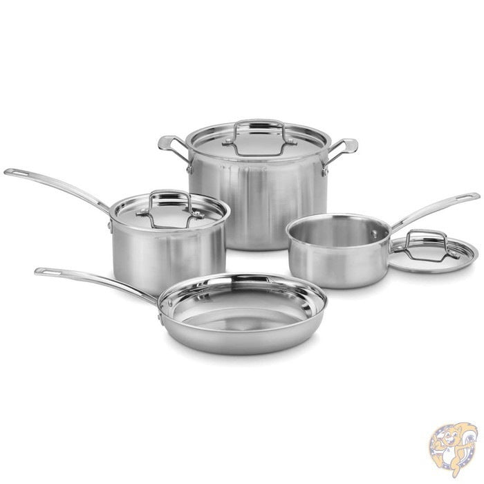 クイジナート プロステンレススチール鍋7点セット Cuisinart MCP-7N シルバー