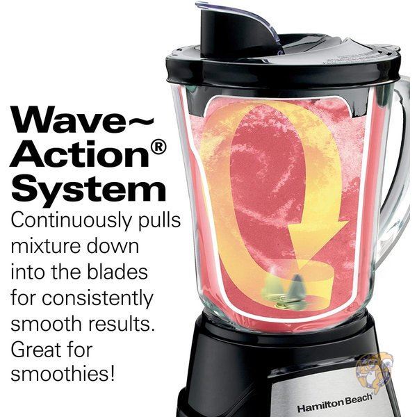 ハミルトンビーチ ブレンダー ブラック ステンレス Hamilton Beach 58184A