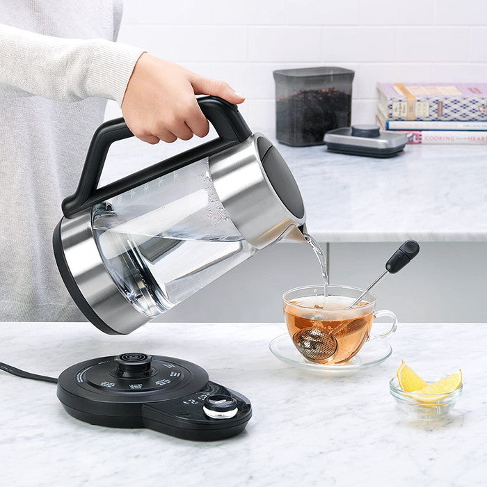 オクソー 温度調節可能電気ケトル OXO Clear 電気ポット