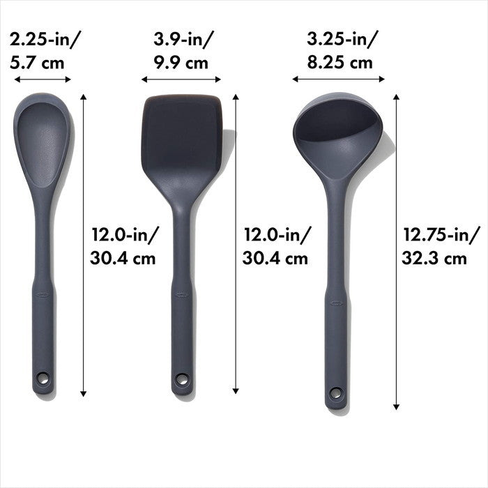 オクソー グッドグリップシリコン調理ツール3点セット OXO Good Grips