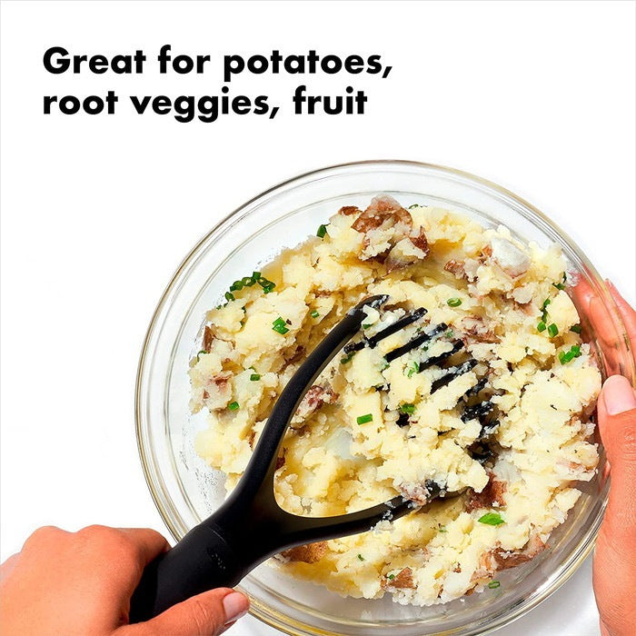 オクソー グッドグリップナイロンポテトマッシャー OXO ノンスティック鍋対応 ブラック