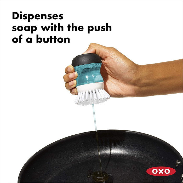 オクソー 食器洗剤ディスペンサー付きブラシ OXO Good Grips