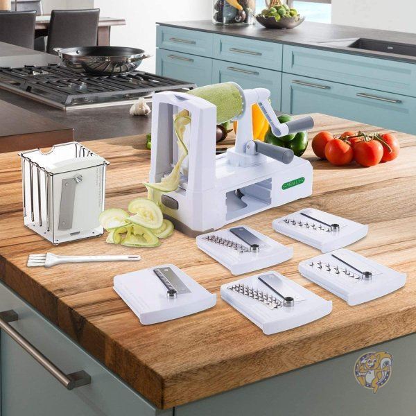 スパイラライザー ベジタブルスライサー 7種刃 Spiralizer かつらむき器