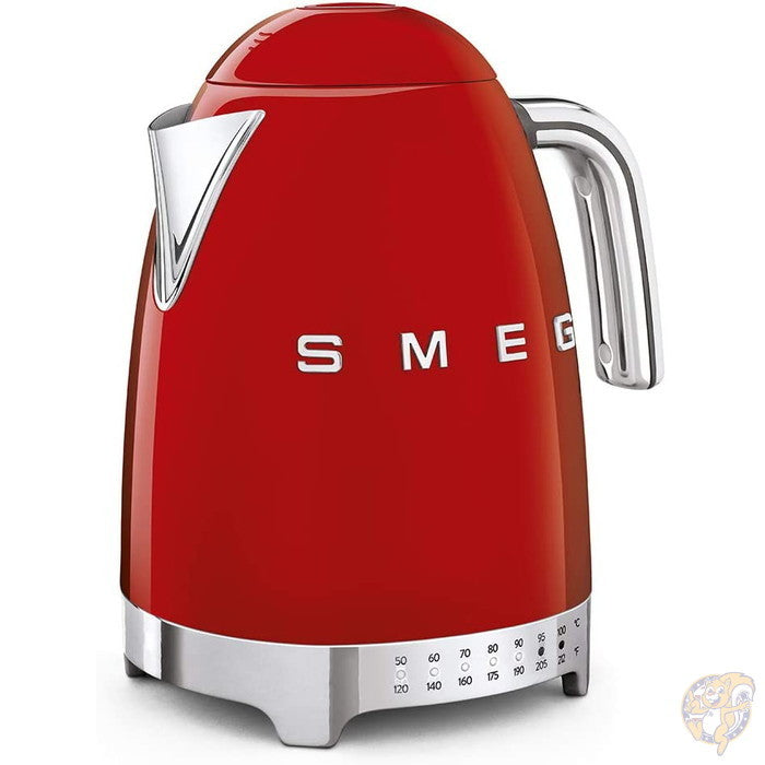 スメッグ バリアブル 電気ケトル レッド Smeg KFL04 RDUS 湯沸かし器