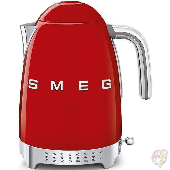 スメッグ バリアブル 電気ケトル レッド Smeg KFL04 RDUS 湯沸かし器