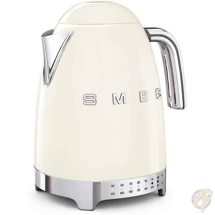 スメッグ バリアブル 電気ケトル クリーム Smeg KFL04 CRUS 湯沸かし器