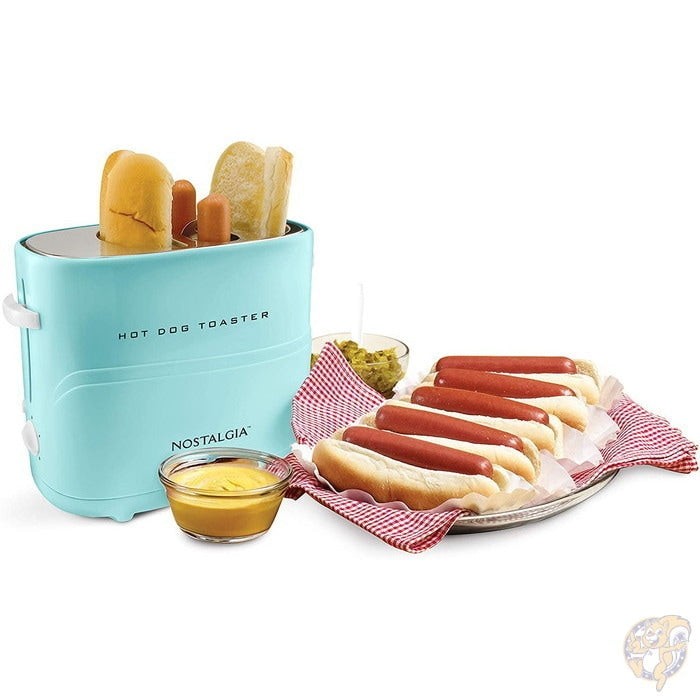 ノスタルジア Nostalgia ホットドッグ トースター アクア色