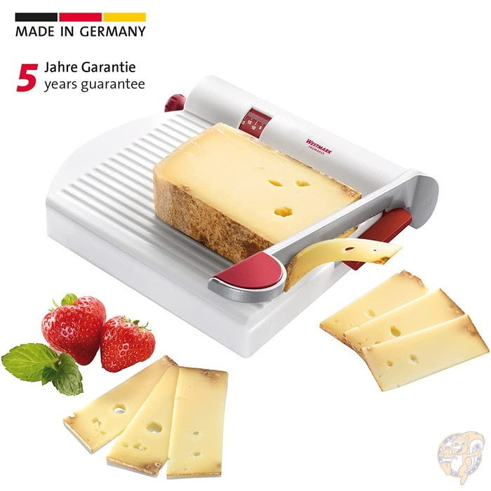 Westmark マルチパーパス ステンレス チーズ アンド フード スライサー 厚さダイヤル調節可能