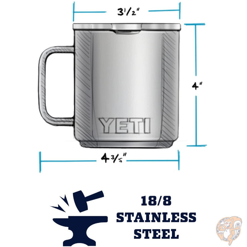 イエティ YETI Rambler 10oz スタッカブルマグ ステンレス 保温保冷 真空断熱 ネイビー アウトドア