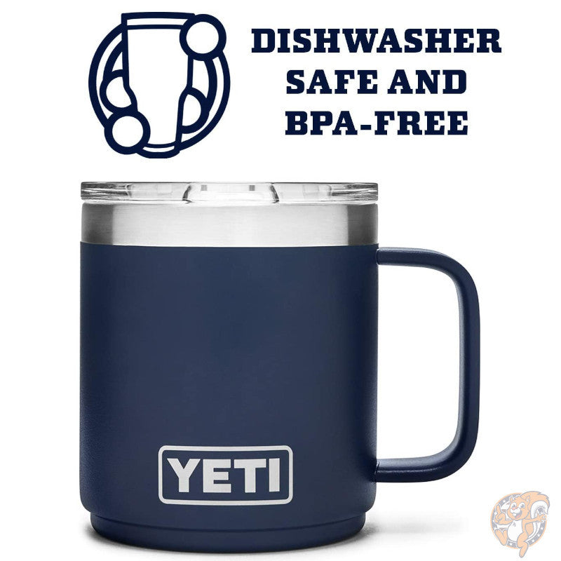イエティ YETI Rambler 10oz スタッカブルマグ ステンレス 保温保冷 真空断熱 ネイビー アウトドア