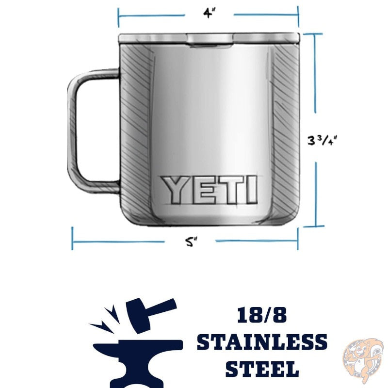 イエティ YETI Rambler 14oz ステンレス マグ 保温保冷 真空断熱 蓋つき サンドストーンピンク