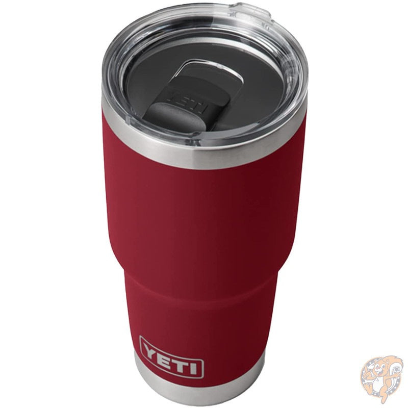 イエティ YETI Rambler 30oz ステンレス タンブラー 保温保冷 真空断熱 蓋つき ハーベストレッド