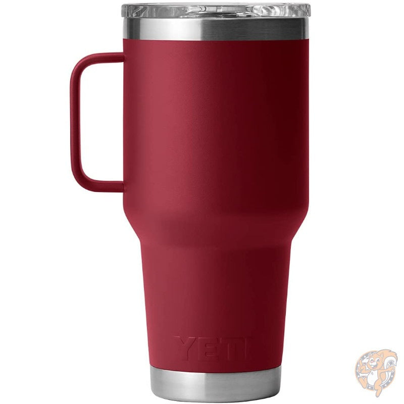 イエティ YETI Rambler 30oz ステンレス トラベルマグ 保温保冷 真空断熱 蓋つき ハーベストレッド
