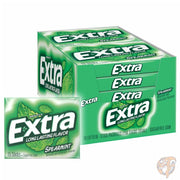 エクストラ EXTRA Spearmint スペアミント シュガーフリー ガム 15枚入り×10パックセット