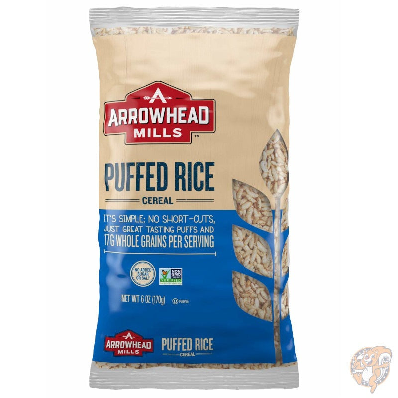 ライスパフ シリアル Arrowhead Mills Puffed Rice Cereal 170g(6オンス)×12袋