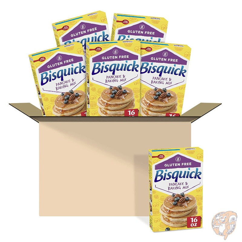 ベティークロッカー Betty Crocker Bisquick パンケーキ ベーキング グルテンフリー 453g×6袋