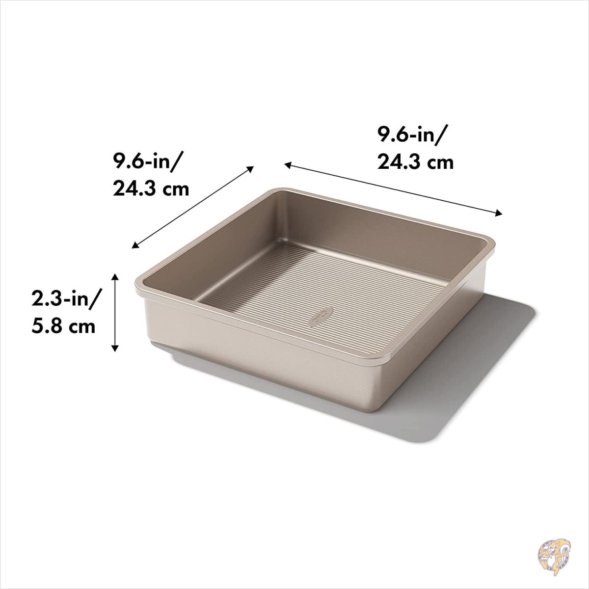 【Amazon.co.jp限定】OXO 焼型 ノンスティック ベーキングプレート スクエア 11160000 [並行輸入品]