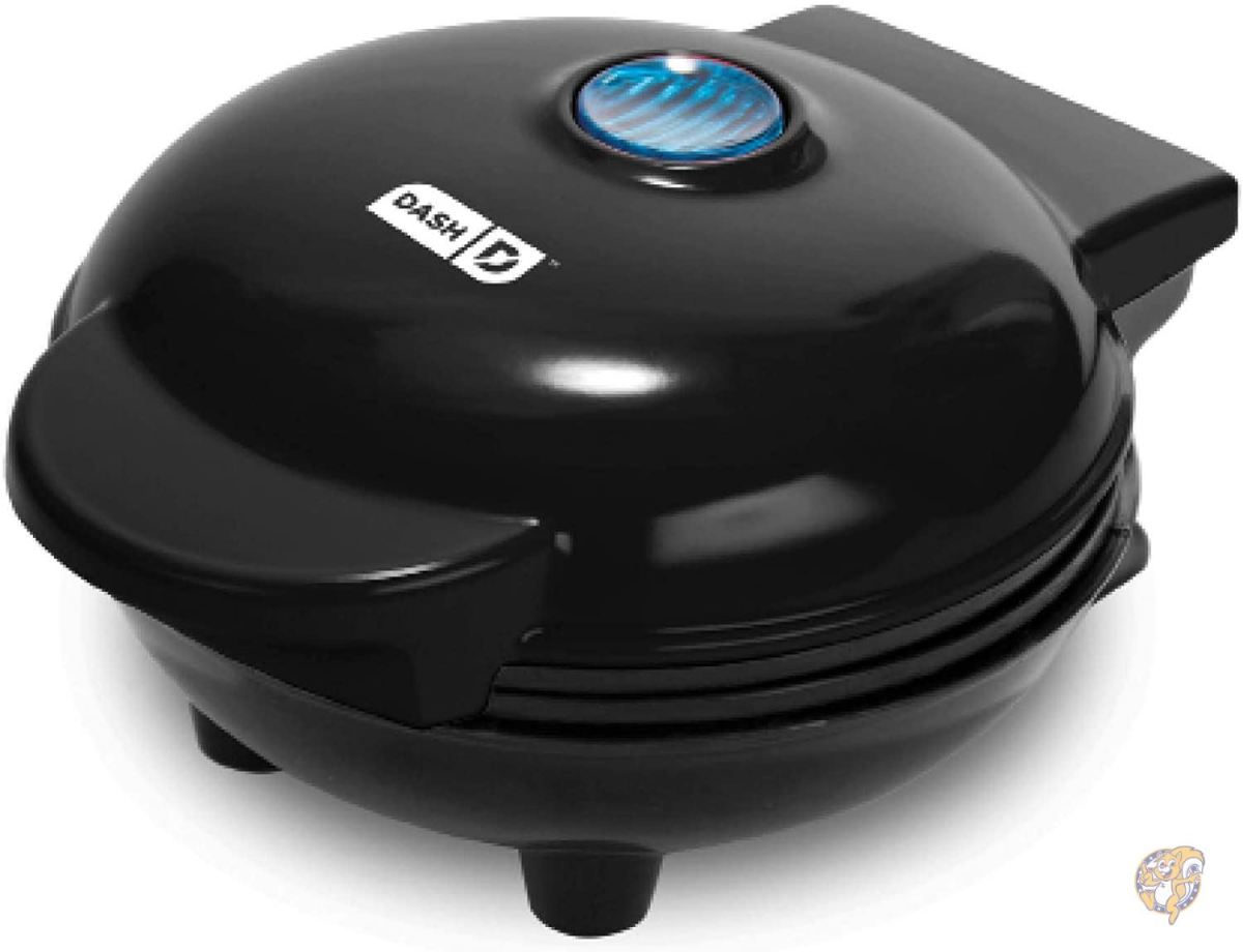 Dash Mini Maker Pancakes/Cookies/Eggs, Black [並行輸入品]