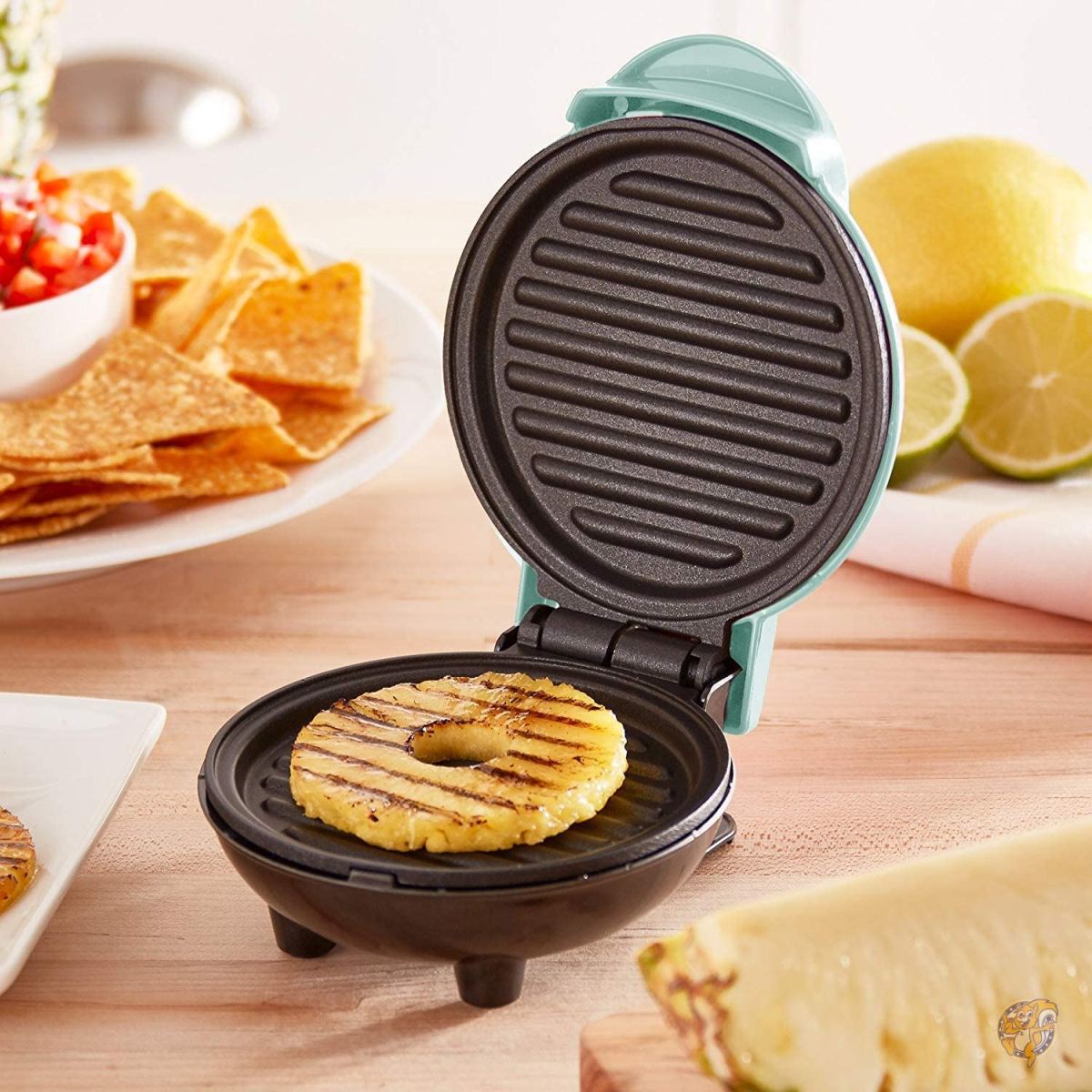 Dash Mini Maker Grill, Aqua [並行輸入品]