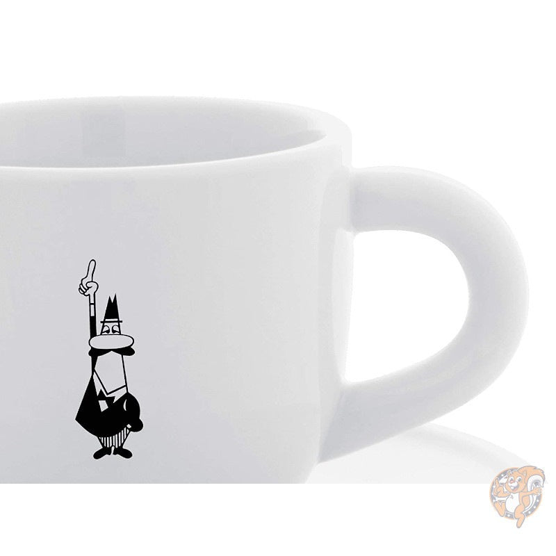 ビアレッティ カプチーノマグ Bialetti cups Cappuccino Mug おじさん カップ ソーサ―
