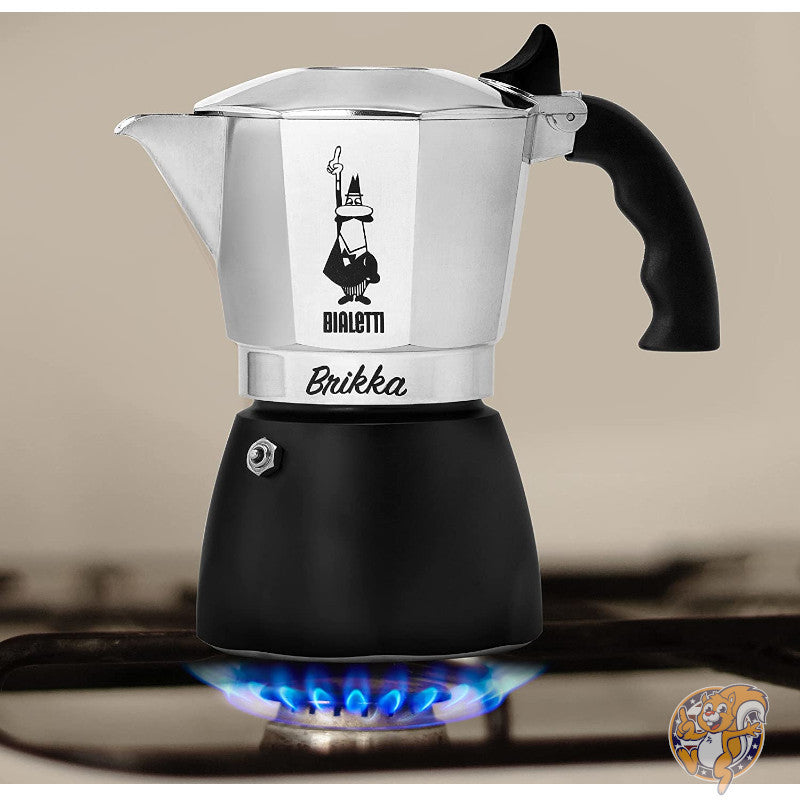 ビアレッティ Bialetti ニューブリッカ New Brikka 4カップ クレマリッチ エスプレッソ コーヒーメーカー
