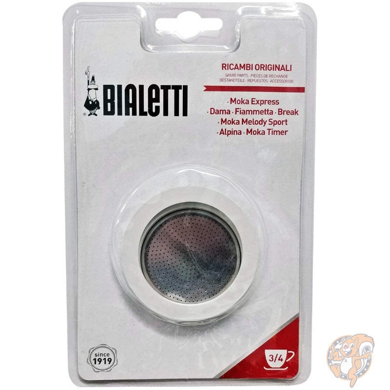 ビアレッティ Bialetti パッキン&フィルター 3カップ エスプレッソ/コーヒーメーカー用