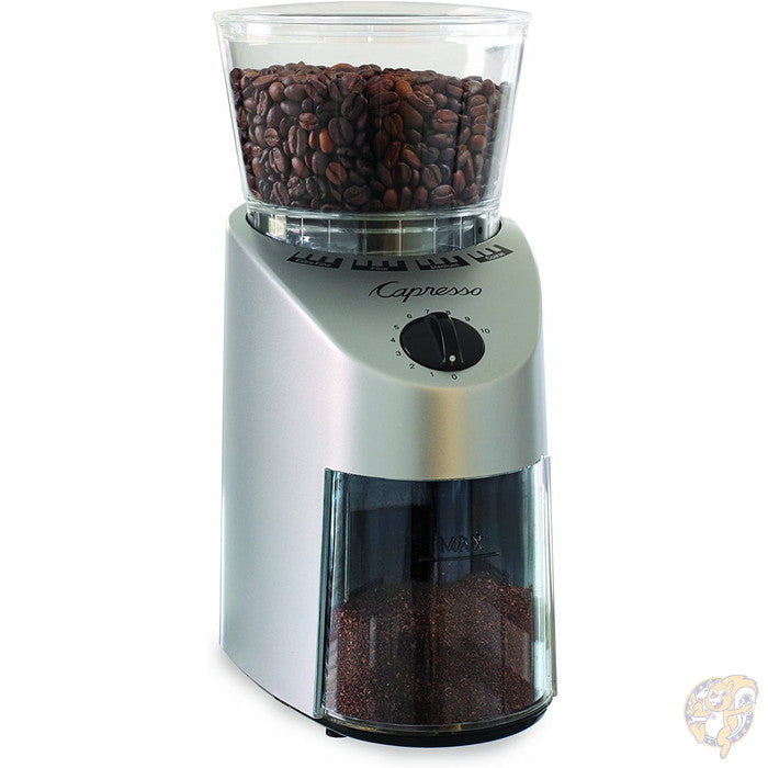 カプレッソ Capresso 560インフィニティ コニカルバールグラインダー ブラッシュドシルバー