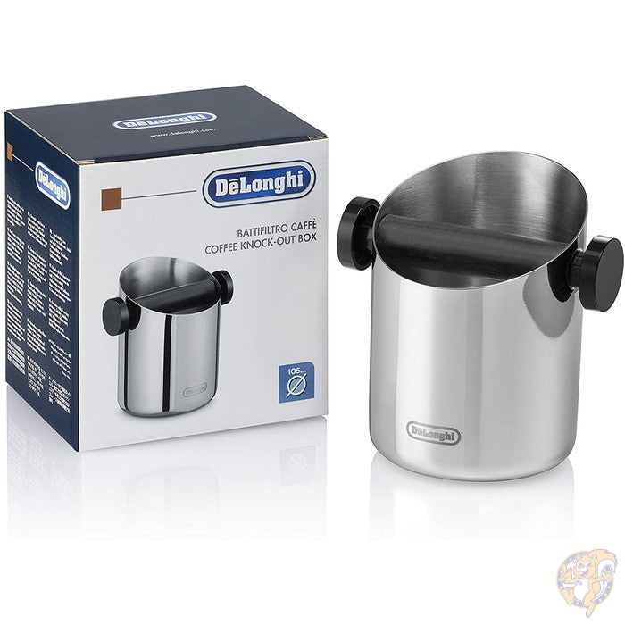 デロンギ De'Longhi コーヒー&エスプレッソ ノックボックス 食洗器対応 ステンレス